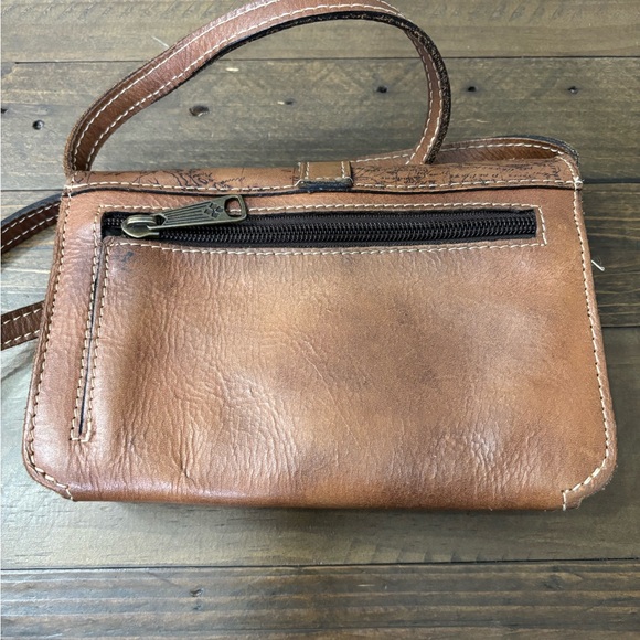 Patricia Nash Torri Crossbody Bag in Signature Map Print - Picture 2 of 13